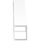 Ekena Millwork 5 1/2-in. W x 18-in. D x 18-in. H Olympic Architectural Grade PVC Knee Brace BRCP055X18X18OLY - alternate 6